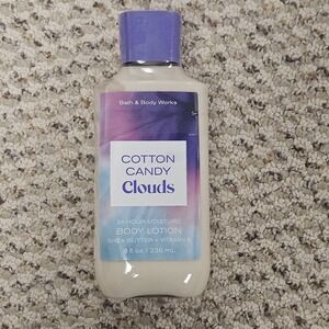 ONE Bath & and Body Works COTTON CANDY CLOUDS Body Lotion 8 Oz NEW!